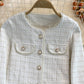 Short coat women's autumn and winter new Korean version casual and versatile  1652