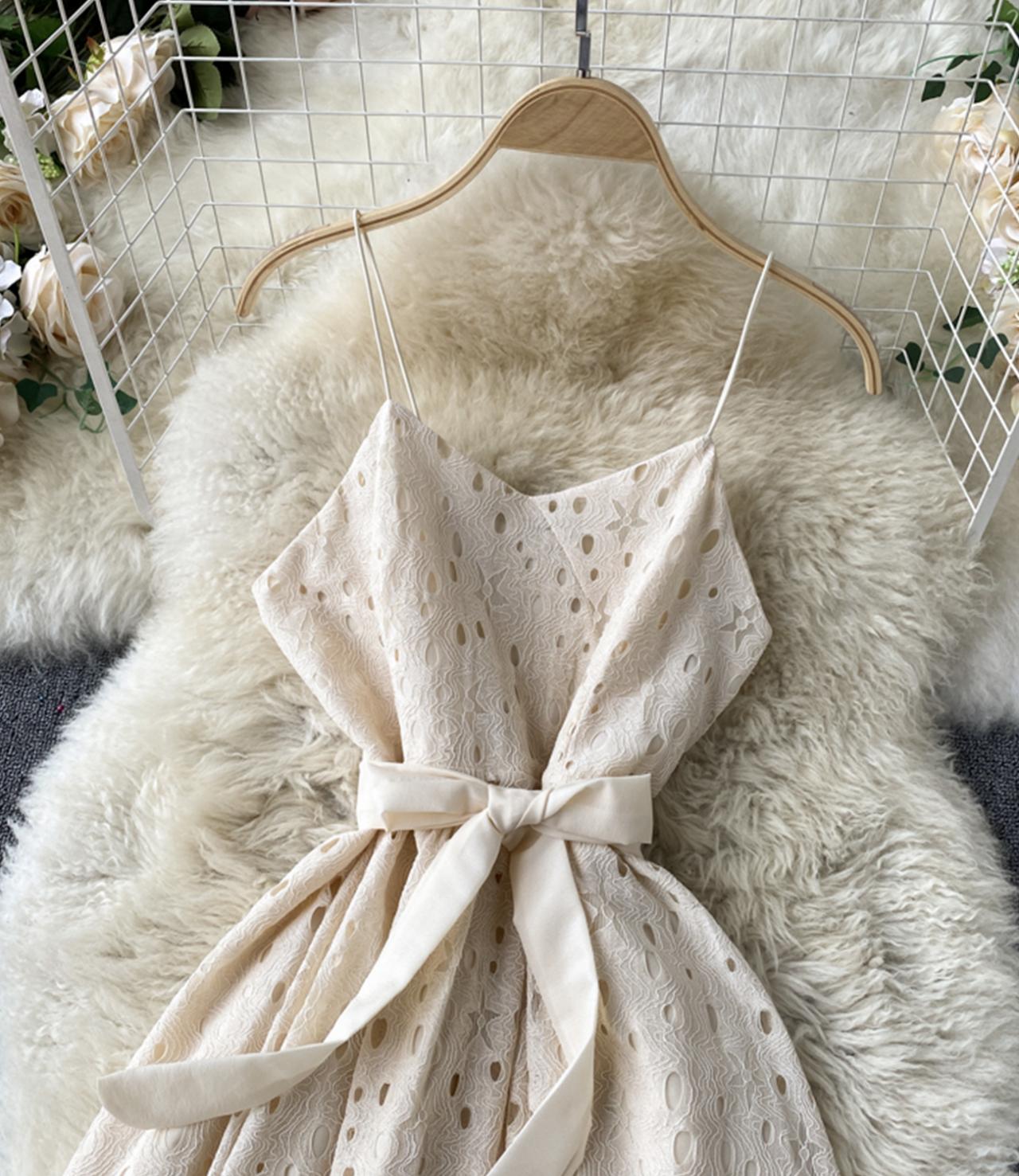 Cute v neck short dress A line fashion dress  1320