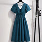A line cross strap summer dress women's dress  1325