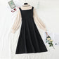 Slim temperament, double breasted fashion, age reducing bottom skirt, female  2407