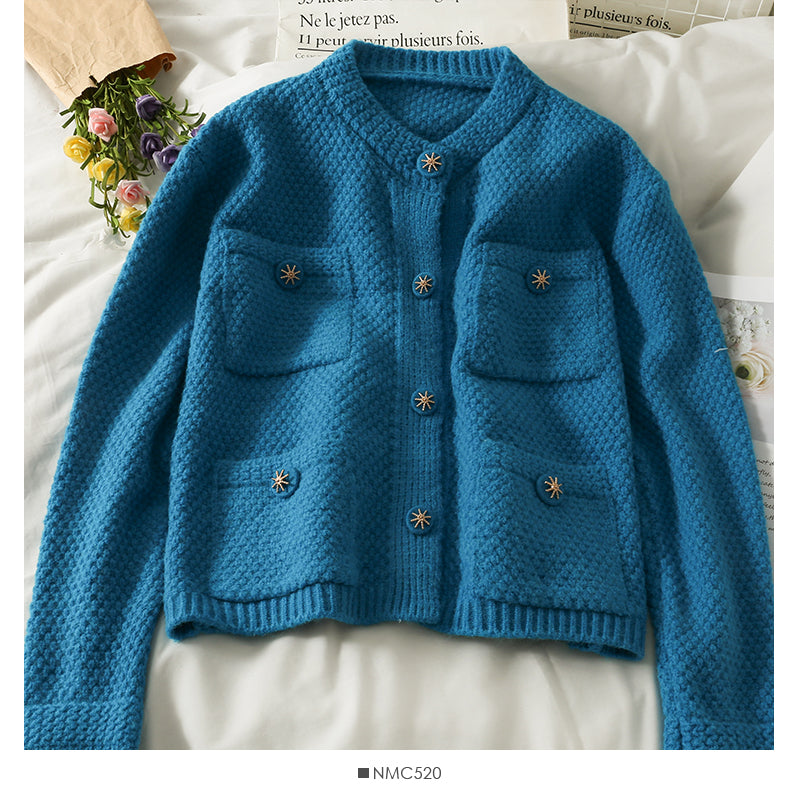 Sweater female Korean slim long sleeved sweater 1790