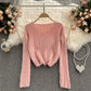 Vielseitiger Kurzpullover aus Mohair 1615