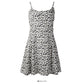 Han Fan retro leopard print high waist suspender short skirt female  2705