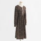 Chiffon Skirt temperament medium and long, slim, lace up bottom skirt inside  2330