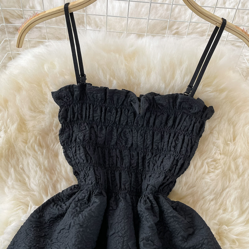 Vintage ruffled A-line skirt  2785