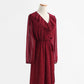 New women's Dress Chiffon Long Sleeve  2228