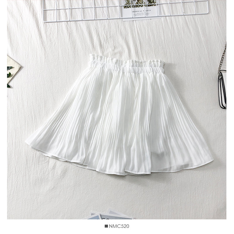 Sweet wind high waist thin bud skirt  2503