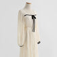 New style temperament skirt long sleeve waist closing slim age reducing gentle skirt  2252