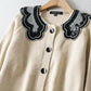Autumn wool and Mohair women's cardigan  1369