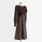 Women's Corduroy dress small tall bottomed skirt  2447