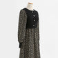 Versatile wool dress design sense of minority corduroy temperament bottomed skirt  2275