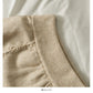 Seasonal tassel elastic waist thin knitted skirt  2602