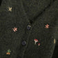 Autumn women's embroidered cardigan jacket  1344