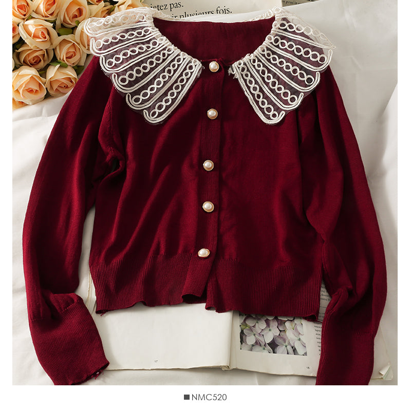 Women's autumn loose and thin long sleeved cardigan sweater  1781