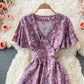 Retro waist, slim temperament, elegant long skirt  3073