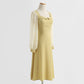 Fashion waist closing thin fairy skirt temperament waist closing bottomed long skirt  2189