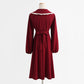 Long sleeved dress age reducing slim temperament fairy skirt bottomed skirt  2199
