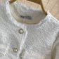 Winter new style little fragrance celebrity Vintage woven top  1647