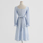 French white first love sweet temperament dress  2156