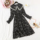 Super Fairy Doll collar love dress female chiffon shirt  2288