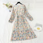 New style skirt retro minority pleated Pleated Chiffon Skirt  2416