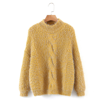 The new fashion women's semi-turtleneck fleece  1343