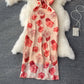 French first love Chiffon Dress  2976