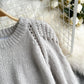 Long sleeved sweater female autumn new hollow out design  1600