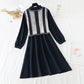 French Vintage winter suit dress  2178