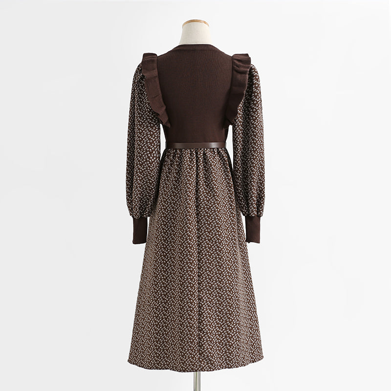 Women's Corduroy dress small tall bottomed skirt  2447