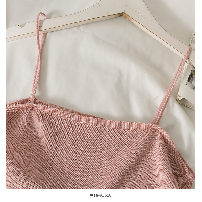 Korean tight and slim high waist knitted Hip Wrap Skirt for women  2687