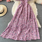 Retro waist, slim temperament, elegant long skirt  3073