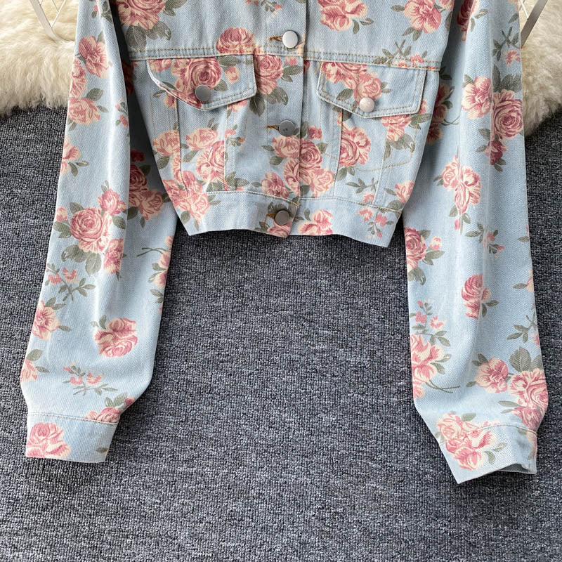 Veste en jean Veste polyvalente pour femme Top 1495