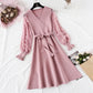 Small fragrance skirt, children's French retro, slim waist  2164