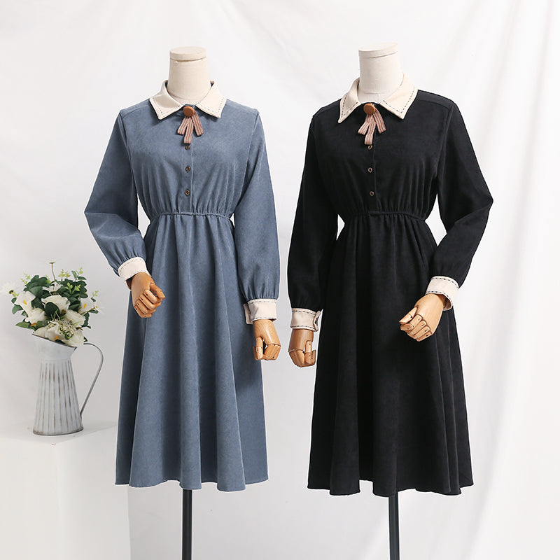 College red long sleeved dress  2394