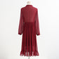 New fairy skirt lace up Chiffon thin floral skirt temperament long skirt  2336