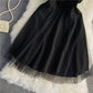 V-neck suspender with open back and big swing sexy skirt  2771