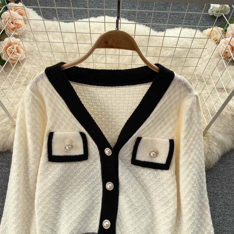 Herbst- und Winter-Schurwollpullover für Damen 1608