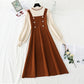 Slim temperament, double breasted fashion, age reducing bottom skirt, female  2407