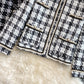 Retro small fragrance coat for women in autumn and winter  1631