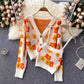 Automne, frais, à la mode, haut à bretelles spaghetti, pull cardigan, deux costumes 1395