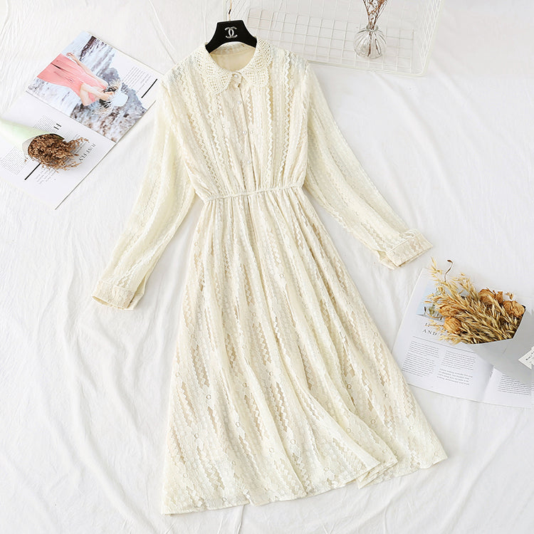 Doll collar long skirt fairy super xiansen temperament  2388