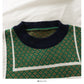 Korean retro fungus edge stitched round neck long sleeve Pullover Sweater  1979