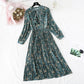 With a bottom pleated floral skirt inside, French first love retro super Fairy  2294
