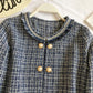 Autumn and winter new women's small fragrant clothes woven tassels  1648