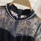 Slim waist, super fairy Hepburn style, large swing long skirt  3095
