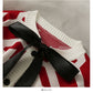 Sweet and versatile bow knot round neck single breasted sweater women  1988