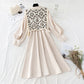 New waistcoat two piece slim knit dress  2137