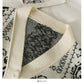 Vintage printed single breasted cardigan loose sweater women's new V-Neck long sleeve versatile sweater fashion  2031