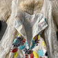 Schmal temperamentvolles, spitzenbesticktes Schlitzkleid mit eckigem Ausschnitt 3418